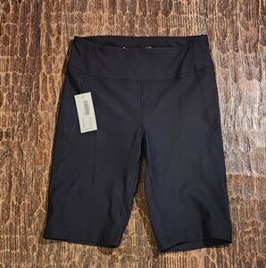 NWT Outdoor Voices Black Biker Shorts